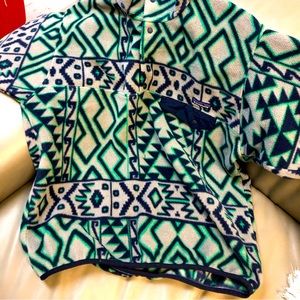 Aztec Patagonia Synchilla Snap T Pullover